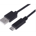 Cablu USB-C tata, USB-A 2.0 tata, 1m, CAB308