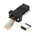 Adaptor D-Sub 9 pini mama, serial, RJ45 soclu, 2112-0101-01, ENCITECH