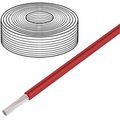 Cablu 1x0.75mm2, izolatie silicon, rosu, 500V, 180C, SIF0.75-R