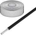 Cablu 1x0.75mm2, izolatie silicon, negru, 500V, 180C, SIF0.75-B