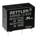 Releu 24VDC, 10A, SPTS-NO, RM7.62, AZ9405-1A-24DSEF, ZETTLER