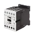 Contactor 7A, 110VAC, 3xNO, NC aux, DIN, pe panou, DILM7-01-110VAC, EATON ELECTRIC