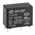 Releu 12VDC, 10A, SPDT, RM7.6, HF33F-012-ZS3F, HONGFA