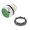 Intrerupator panou, apasare, 2 pozitii, orificiu montare Ø22.5mm, verde, MP1-30G, ABB