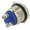 Buton antivandal, OFF-(ON), IP65, SPTS-NO, M19, orificiu montare Ø19mm, V19-10B-N