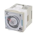 Releu timp, 45x45mm, 0.05s-100ore, 6 moduri, DPDT, 11pini, 24VDC, 24VAC, AT11DN-2, AUTONICS