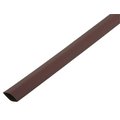 Tub termocontractabil, 2.4-1.2mm, 2:1, 1m, fara adeziv, maro, CB-HFT2.4/1M-BR, CYG/KTG