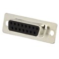 Conector D-SUB, 15 pini, mama, pe cablu, DB15-SS, ENCITECH