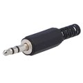Conector Jack 3.5mm, stereo, 2 inele, 3 pini, JC-006