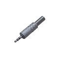 Conector jack 2.5mm, metalic, stereo, 2 inele, WTY0005