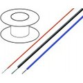 Conductor 0.25mm2, izolatie teflon, rosu, -100-205C, TEFLON0.25-RD