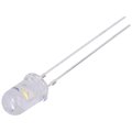 Led 5.5-20V, 5mm, alb cald, 8000mcd, circuit stabilizator, OSM5DK5A31A-CRLED14