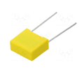 10nF/310VAC, condensator, X2, MKP, RM10, MKP-X2-10NR10