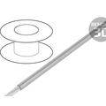 Conductor 0.75mm2, izolatie silicon, gri, 500V, 180C, HEAT180SIF-1.0 GY