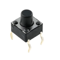 Microintrerupator push, OFF-(ON); 6.2x6.2mm, DTS63K