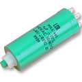 Condensator 4uF, pornire motor, 4uF, 450V, papuc, 75x30mm, MRP/440/4/C, LCR COMPONENTS