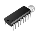 CD4056BE, digital, BCD 7 segmente, decodor, driver pentru afisaj, DIP16, TEXAS INSTRUMENTS