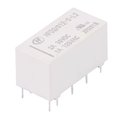 Releu 12VDC, 3A, DPDT, bistabil, RM5.08, HFD2/012-S-L2, HONGFA RELAY