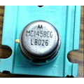 MC1458CG, OP AMP, DUAL 12000uV OFFSET-MAX, 1.1MHz BAND, TO99, MOT