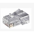 Mufa RJ45, 8p8c, CAT5, cablu rotund, contacte aurite, VLCP89300T
