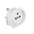 Adaptor universal, stecher, UK, alb, ZLA0573
