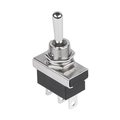 Comutator basculant, (ON)-OFF-(ON), fara mentinere, 25A, 12V, 3 pini, PRK-0100