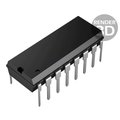 SN74HC42N, decodor linie, DIP16, TEXAS INSTRUMENTS