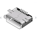 Mufa Micro USB, AB, smd, mama, 5 pini, 712-2-S-BS0, MPE GARRY