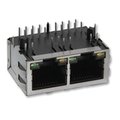 Soclu RJ45, CONN JACK 2PORT, THT, 10/100 BASE-T, 7499021125, WURTH ELEKTRONIK