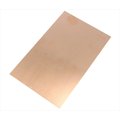 Placa fibra sticla, laminat, simplu placat, FR4, 160x100mm, 1.5mm, 70um, LAM100X160B1.5