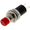 Push buton, monostabil, rotund, rosu, OFF-(ON), 2A, orificiu montare 7mm, PS-01