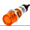 Lampa semnalizare 230V, neon 10mm, protocaliu, NI-1YL, NINIGI