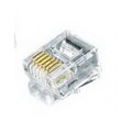 Mufa RJ11, 6p4c, pt. cablu telefonic, plat, RJ11W