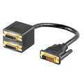 Adaptor DVI, DVI-D, 24+1, DVI-D tata, 2xDVI-D mama, dual link, spliter, ADAP962