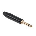 Conector jack 6.3mm, tata, mono, gold, WTY0039