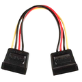 Cablu de alimentare, SATA, 15 pin mama, 0.15 m, multicolor, VLCP73192V015