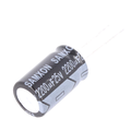 2200uF/25V, electrolitic, 12.5x20mm, 105C, SAMXON