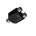 Adaptor RCA, mama, 2 x jack RCA, mama, mono, adaptor, ZLA0306