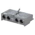 Contact auxiliar, contactor NO+NC, HKF1-11, ABB