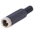 Mufa alimentare DC, tata, 5.5x2.5mm, PC-GP2.5