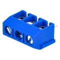 Conector PCB, albastru, 3 pini, RM5, unghi 90, TB-5.0-P-3P, NINIGI