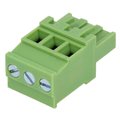 Conector mama, deconectabil, 3 PINI, RM5mm, 15A, TBW-5.0-3P, XINYA