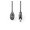 CABLU AUDIO, XLR, 3 PINI, LA JACK, 6.35MM, M-T, 10m, COTG15120GY100, NEDIS