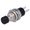 Push buton, rotund, negru, OFF-(ON), 1A, 250V, orificiu montare 7mm, PS10B2BK, NINIGI