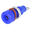 Soclu banana albastru, 4mm, 10A, 60VDC, R1-22-U