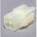Conector Mini-Fit  jr., mufa 4 pini, tata, 600V, pas 4.2mm, 39012041, MOLEX