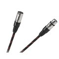 Cablu XLR, 3pini, stereo, mama, tata, 5m, protectie bumbac, K2765-5