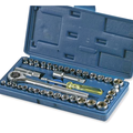 Trusa chei, tubulare, 40 piese, Socket Set, 4mm - 13 mm, D00200, DURATOOL