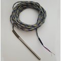 Sonda temperatura termocuplu, TCJ, 6x100mm, 400C, 5m, TCJ-6X100-A304-0000-5.0TTS-IS-1.02