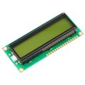 Display LCD, 16x1, 5VDC, alfanumeric, 80x36x13.2mm, lumina fundal galben-verde, RC1601A-YHY-JSX, RAYSTAR OPTRONICS